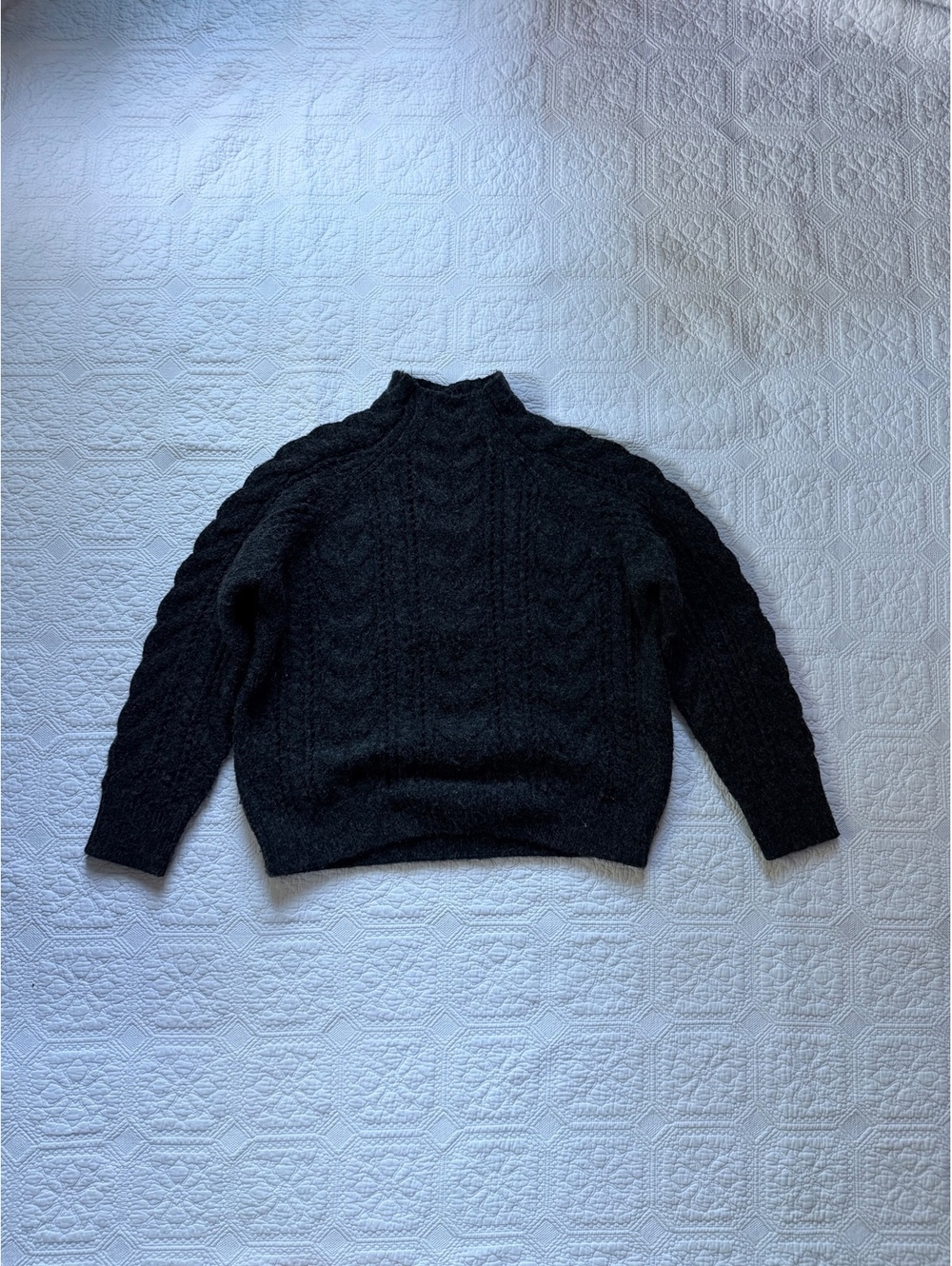 Wind river Women's Cable Knit Wool Blend Sweater Size Small